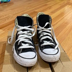 Black Hightop Converse